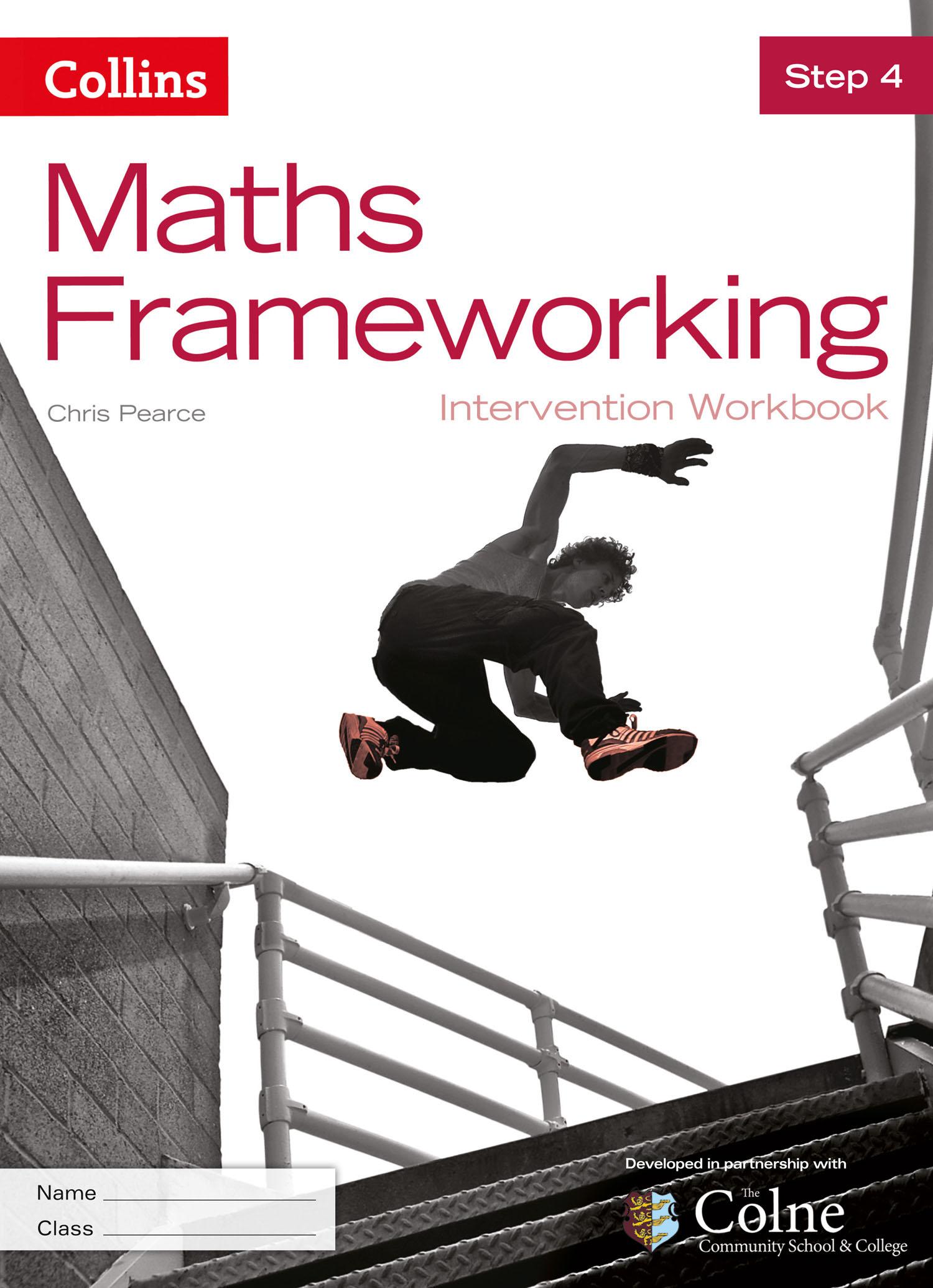 Vorderes Coverbild Maths Frameworking -- Step 4 Intervention Workbook [Third Edition]