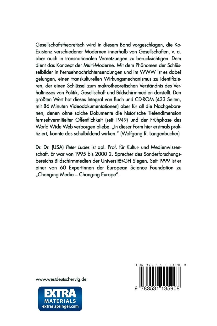 Rückseitencover Multimedia und Multi-Moderne: Schlüsselbilder