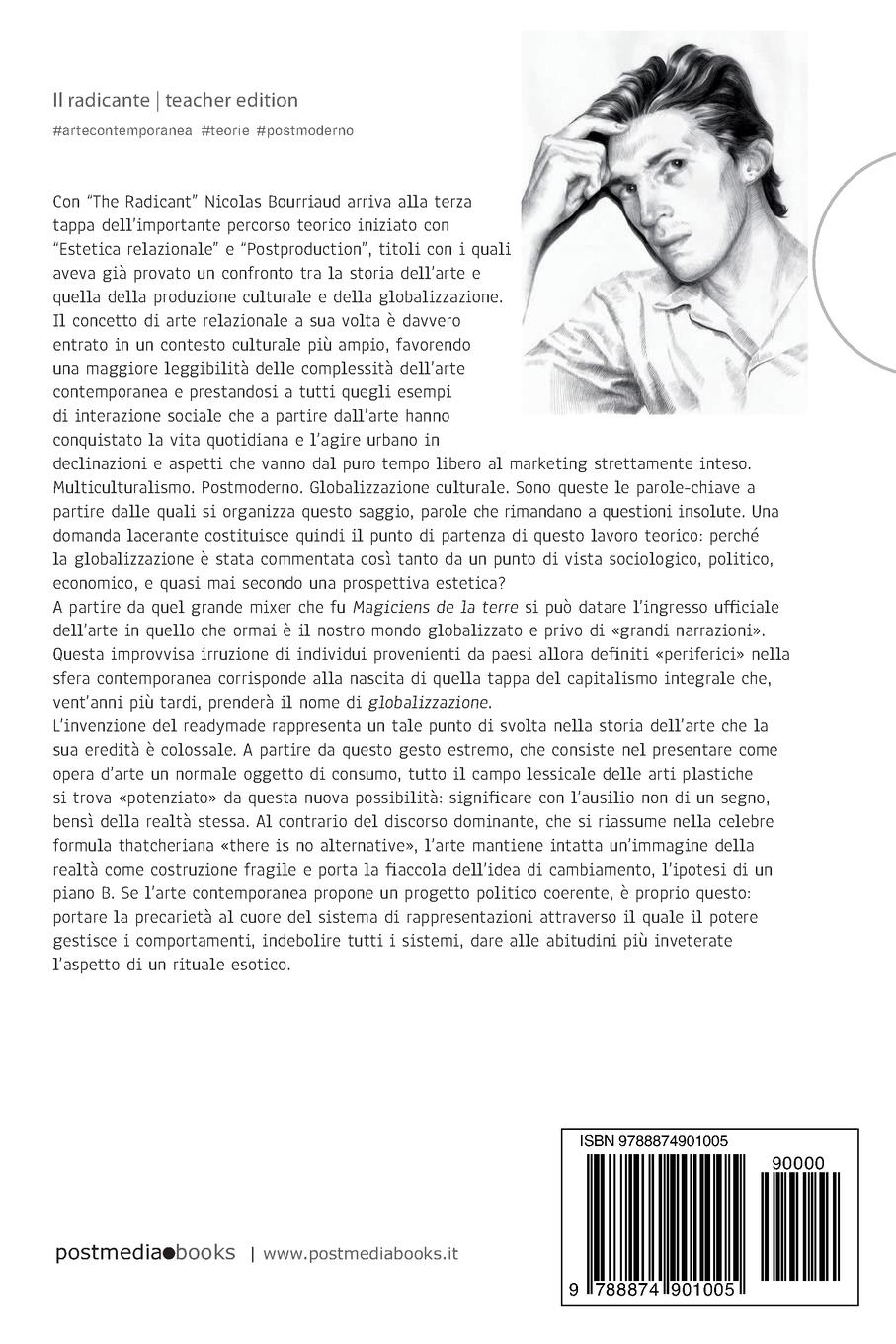 Rückseitencover Il radicante. Per un'estetica della globalizzazione