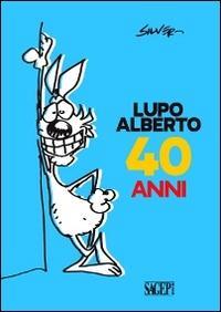 Vorderes Coverbild Lupo Alberto 40 anni