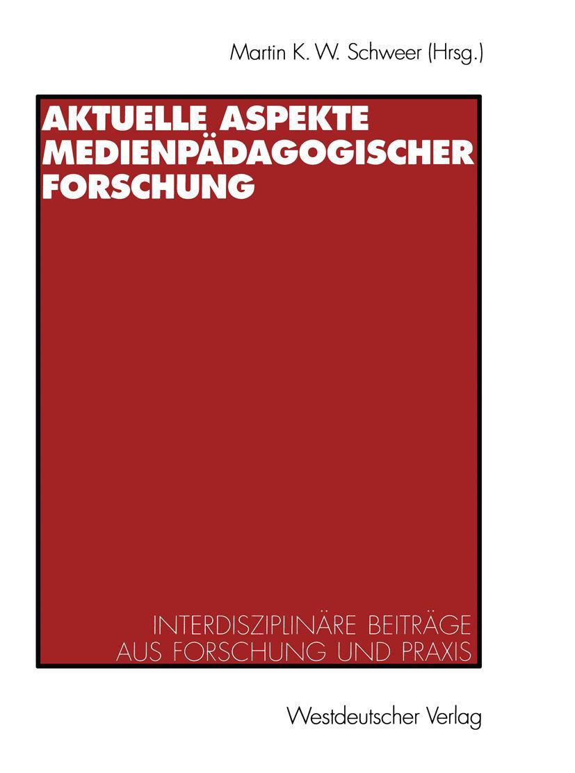 Vorderes Coverbild Aktuelle Aspekte medienpädagogischer Forschung