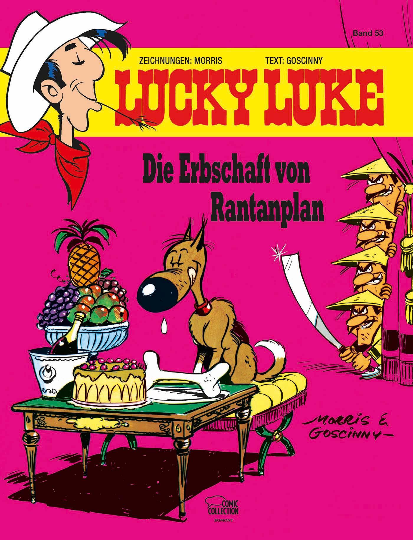 Vorderes Coverbild Lucky Luke 53 Die Erbschaft von Rantanplan