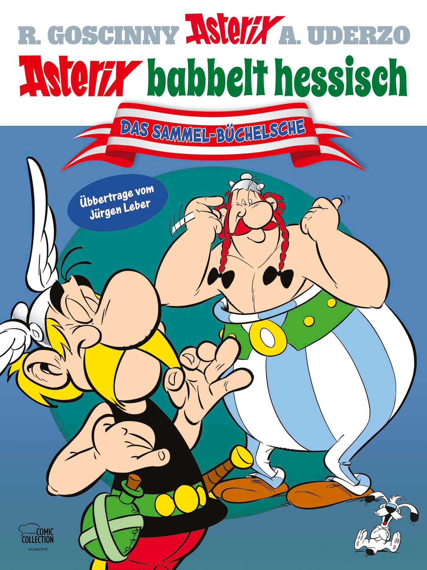 Vorderes Coverbild Asterix babbelt hessisch