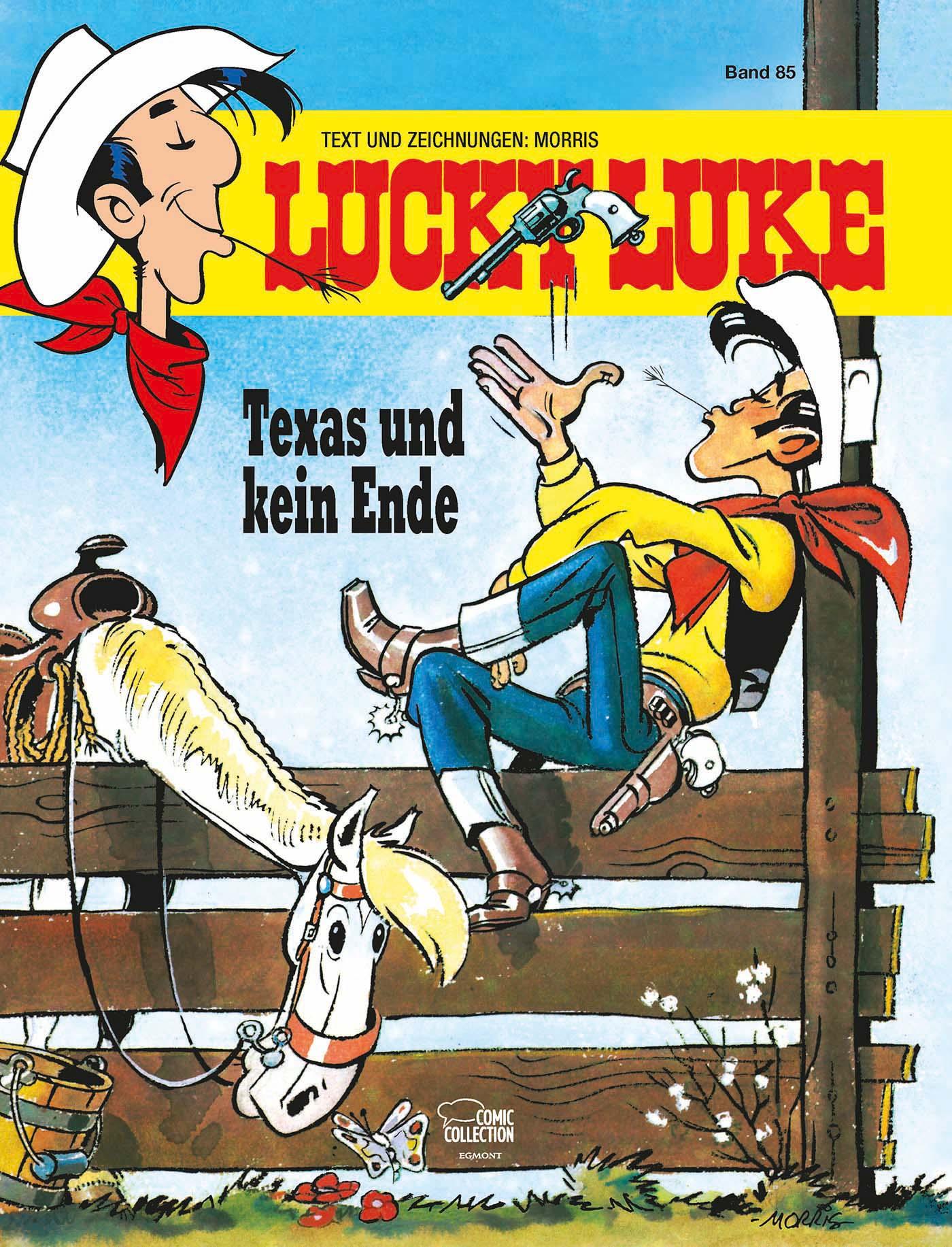 Vorderes Coverbild Lucky Luke 85 - Texas und kein Ende