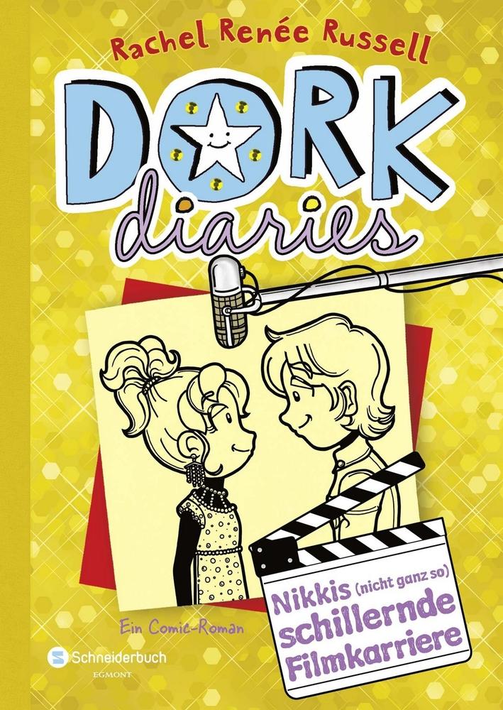 Vorderes Coverbild DORK Diaries 07. Nikkis (nicht ganz so) schillernde Filmkarriere