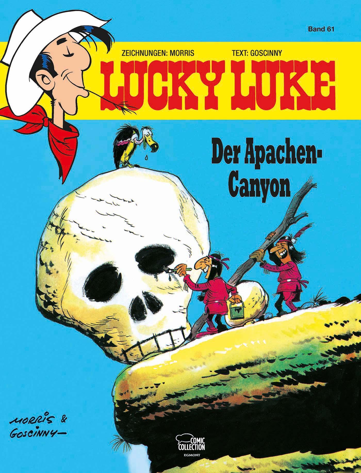 Vorderes Coverbild Lucky Luke 61 - Der Apachen-Canyon
