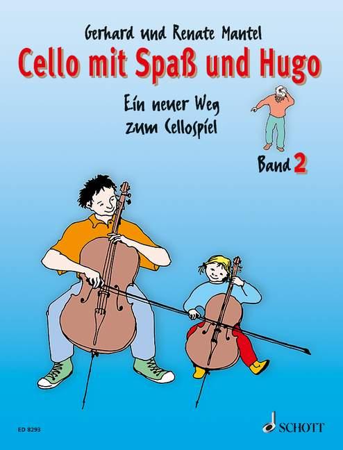 Vorderes Coverbild Cello mit Spaß und Hugo. Band 2