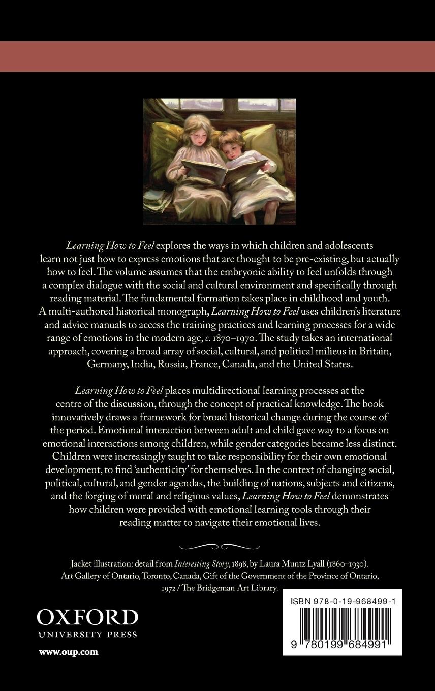 Rückseitencover LEARNING HOW TO FEEL
