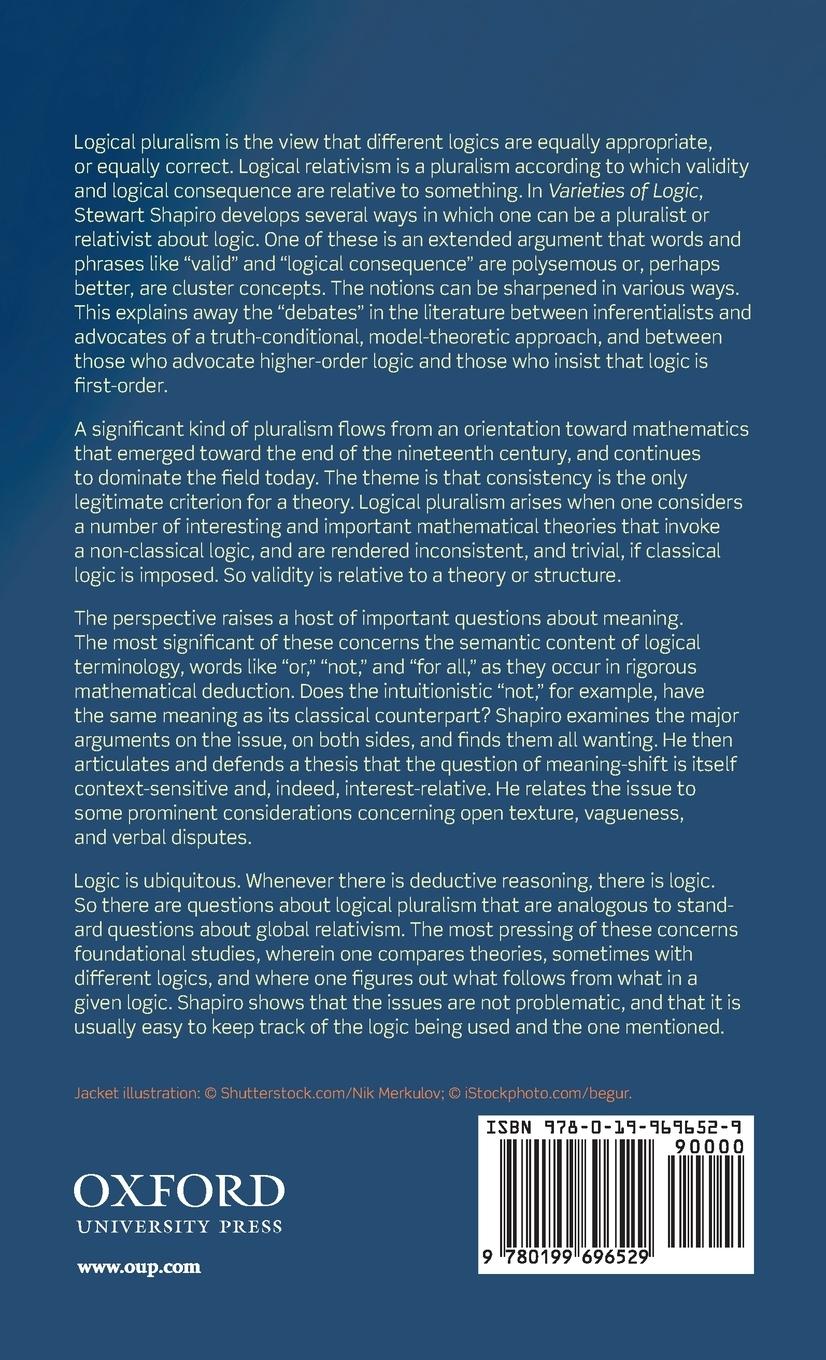 Rückseitencover VARIETIES OF LOGIC C