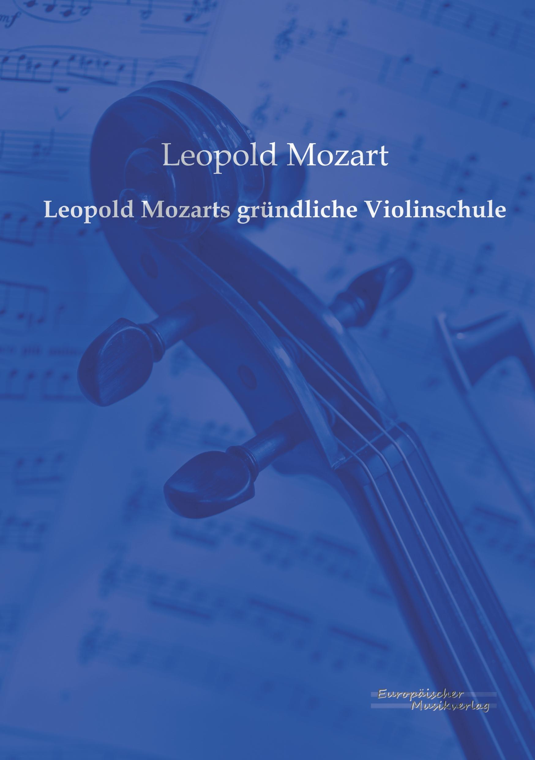 Vorderes Coverbild Leopold Mozarts gründliche Violinschule