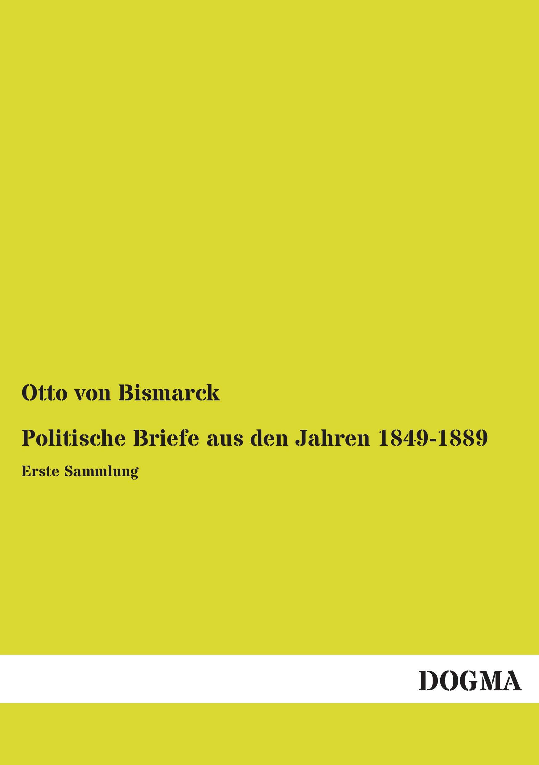 Vorderes Coverbild Politische Briefe aus den Jahren 1849-1889
