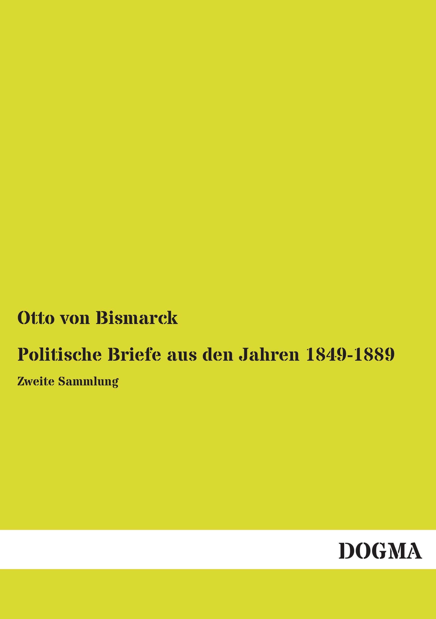 Vorderes Coverbild Politische Briefe aus den Jahren 1849-1889