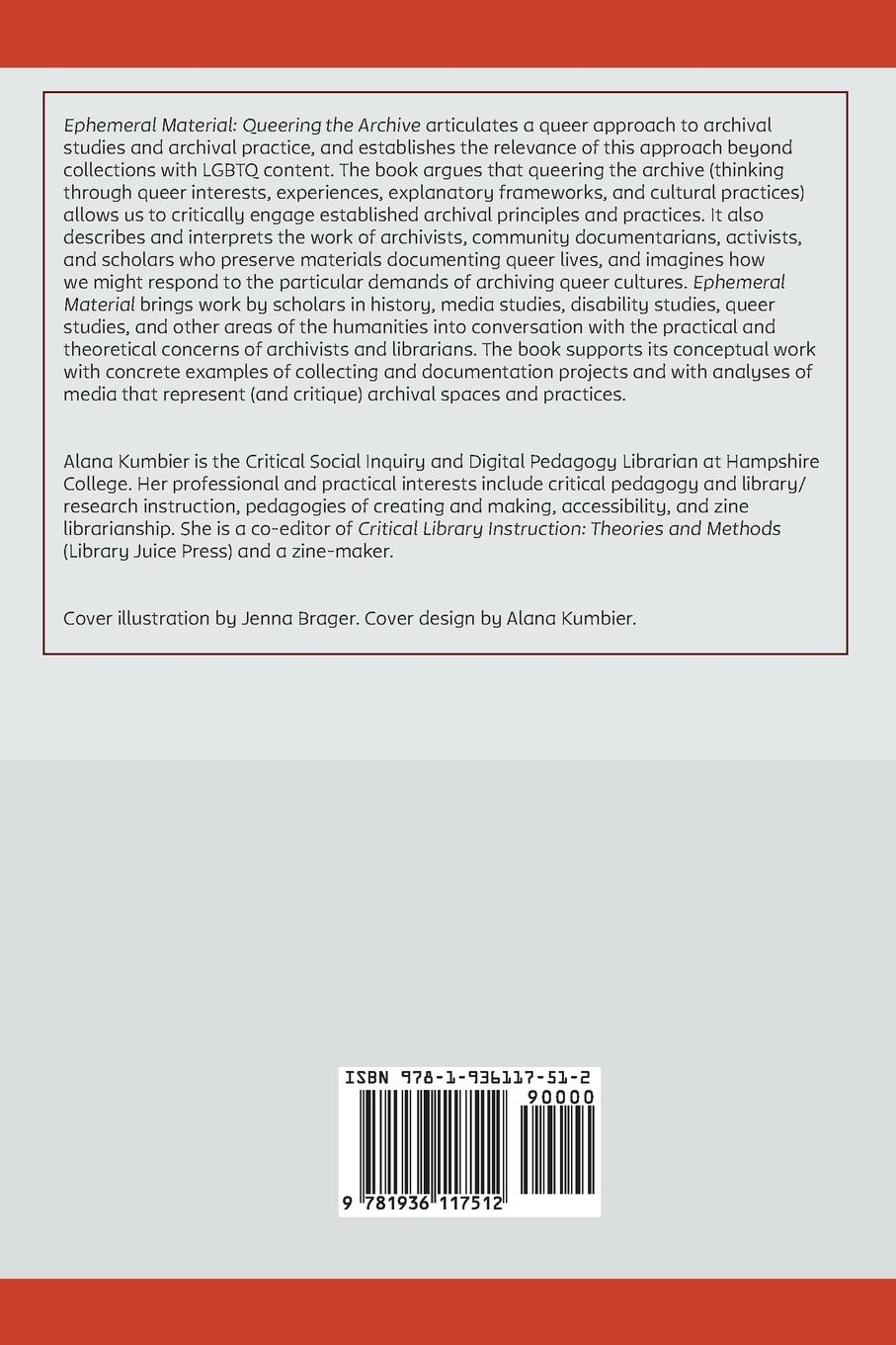 Rückseitencover Ephemeral Material