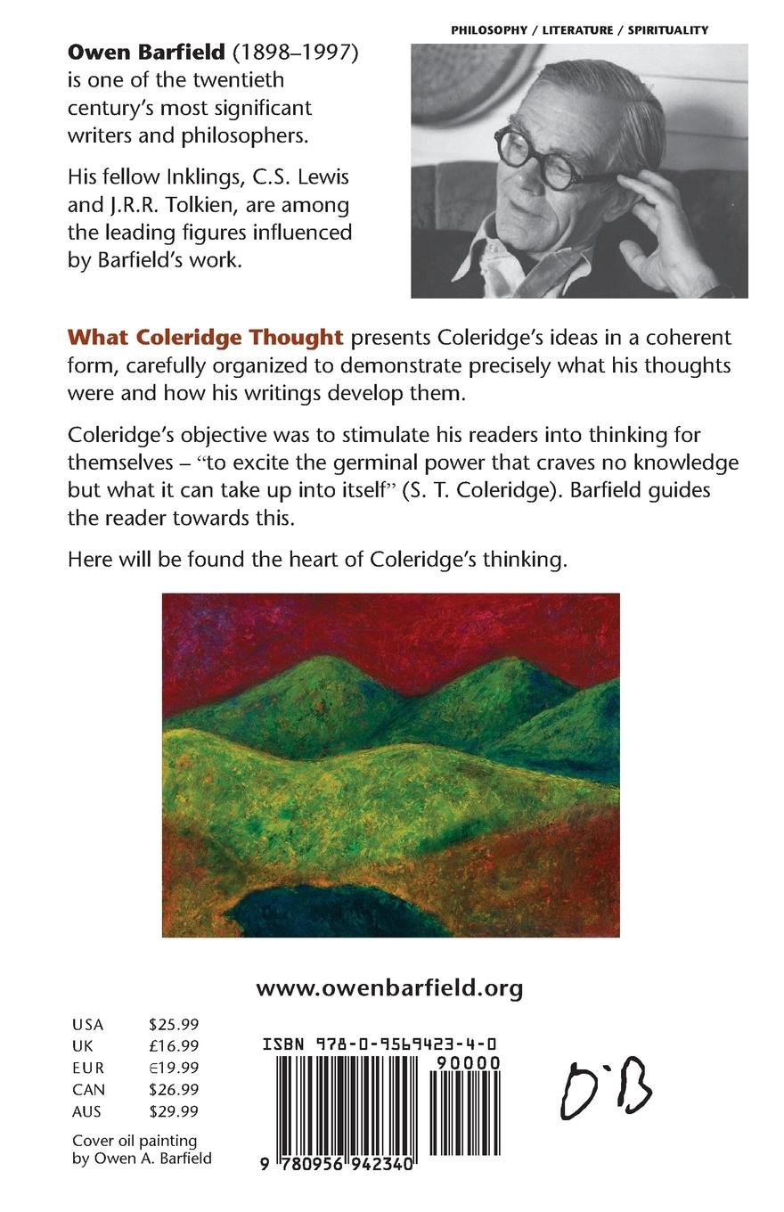 Rückseitencover What Coleridge Thought