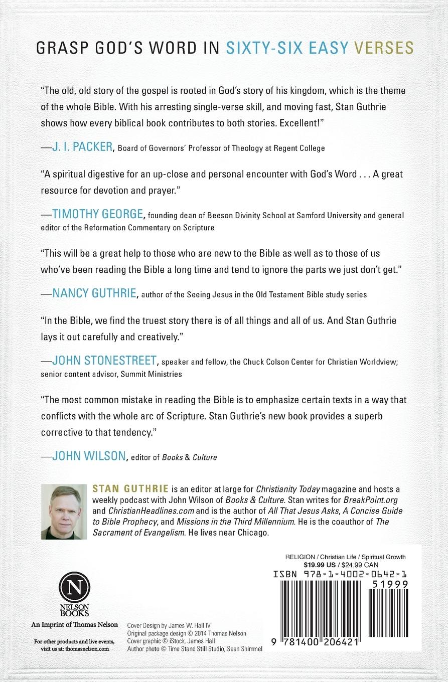 Rückseitencover God's Story in 66 Verses