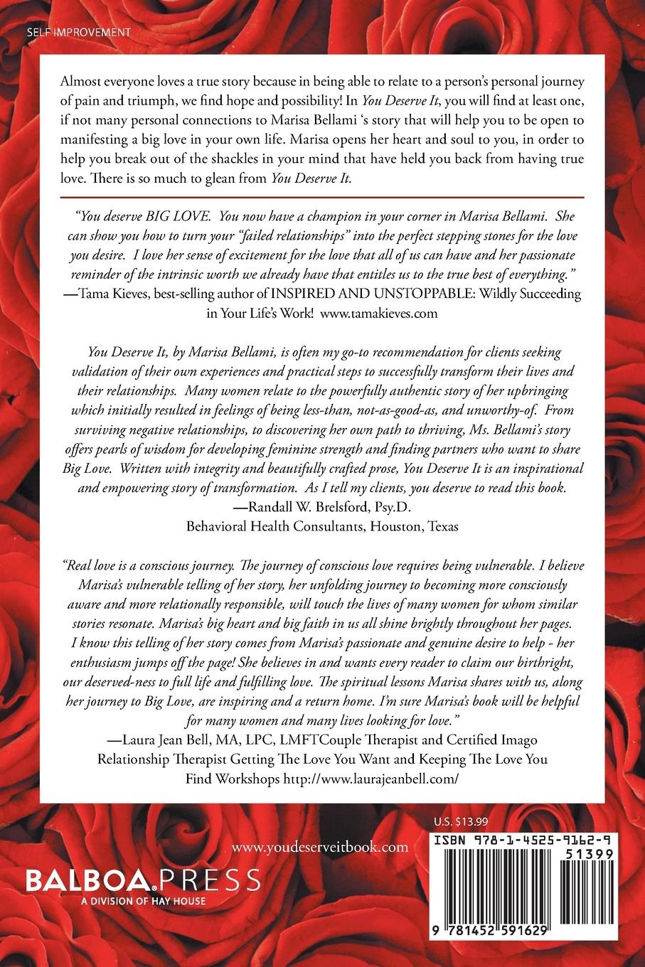 Rückseitencover You Deserve It