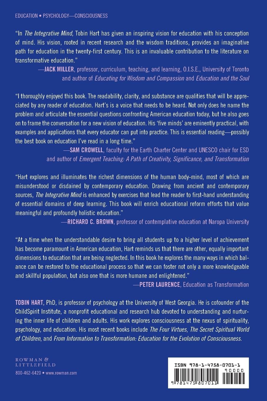 Rückseitencover Integrative Mind