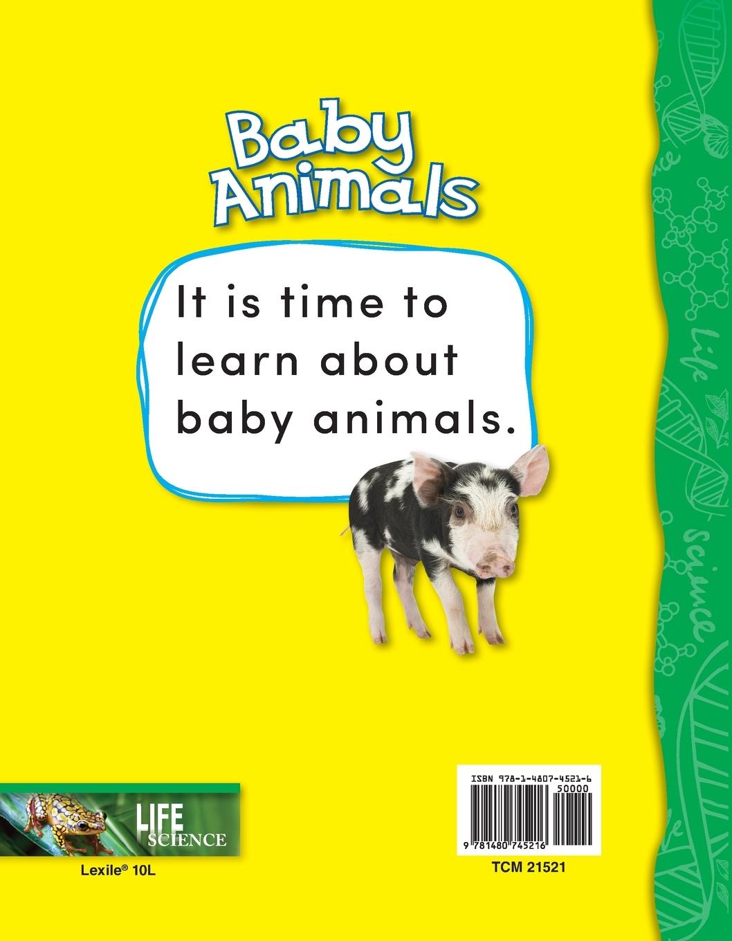 Rückseitencover Baby Animals