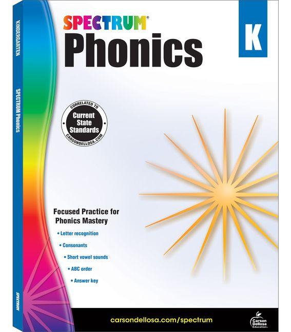 Vorderes Coverbild Spectrum Phonics, Grade K