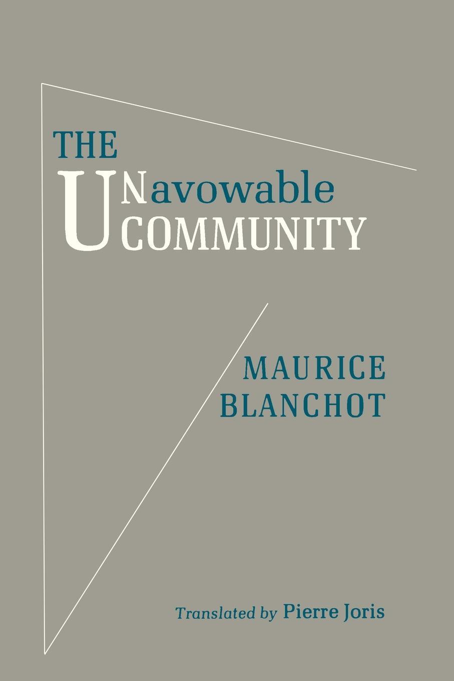 Vorderes Coverbild Unavowable Community