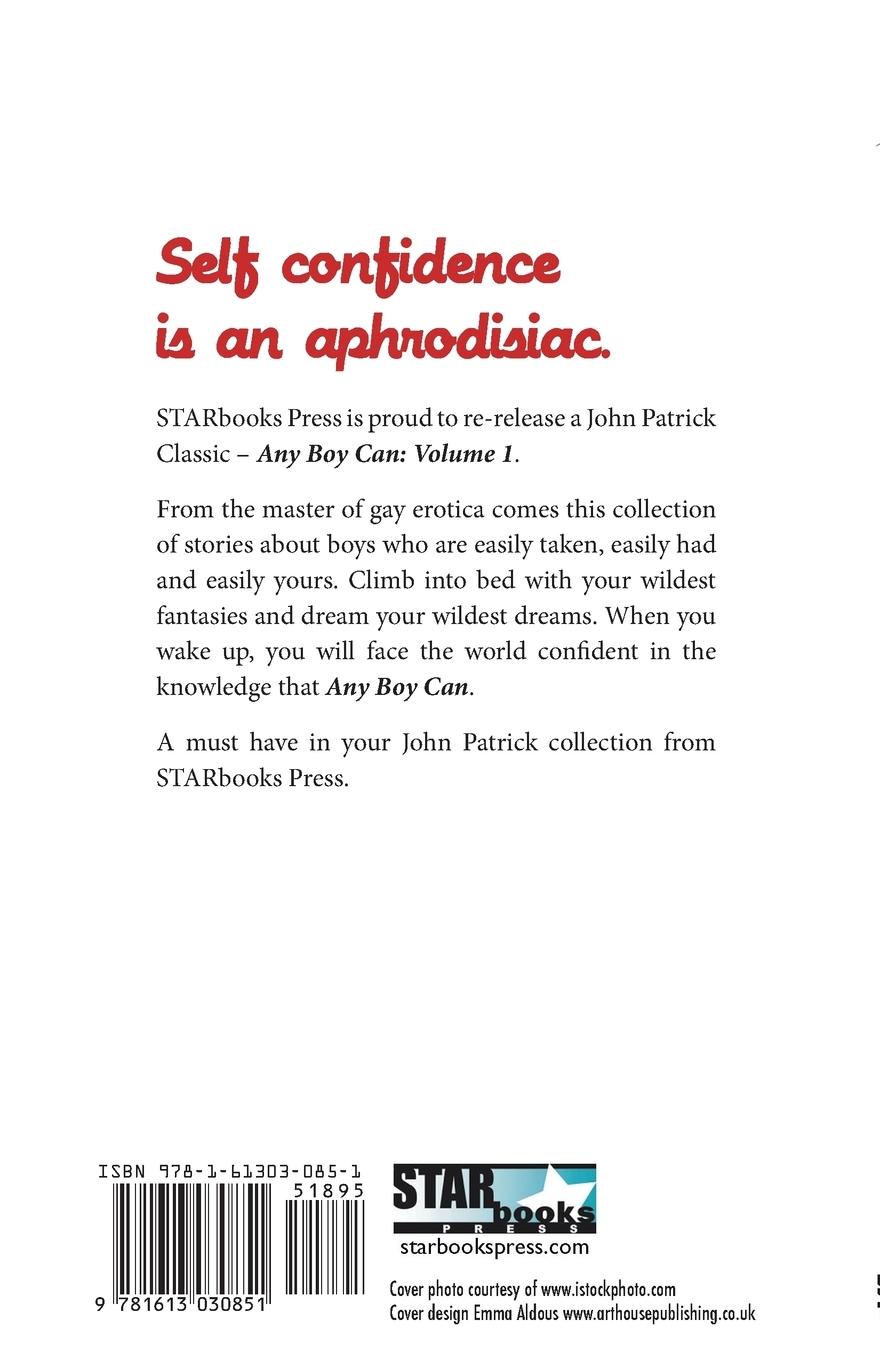 Rückseitencover Any Boy Can - Volume 1