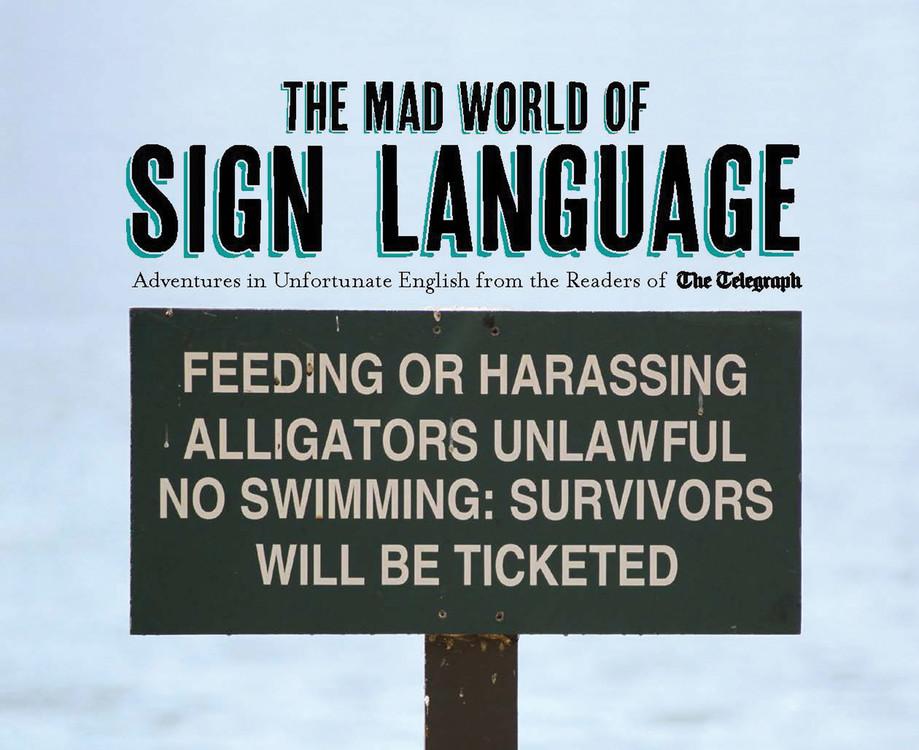 Vorderes Coverbild The The Mad World of Sign Language