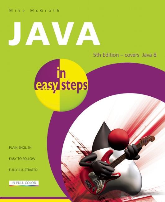 Vorderes Coverbild Java in Easy Steps