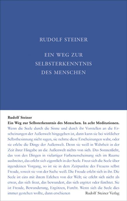 Vorderes Coverbild Ein Weg zur Selbsterkenntnis