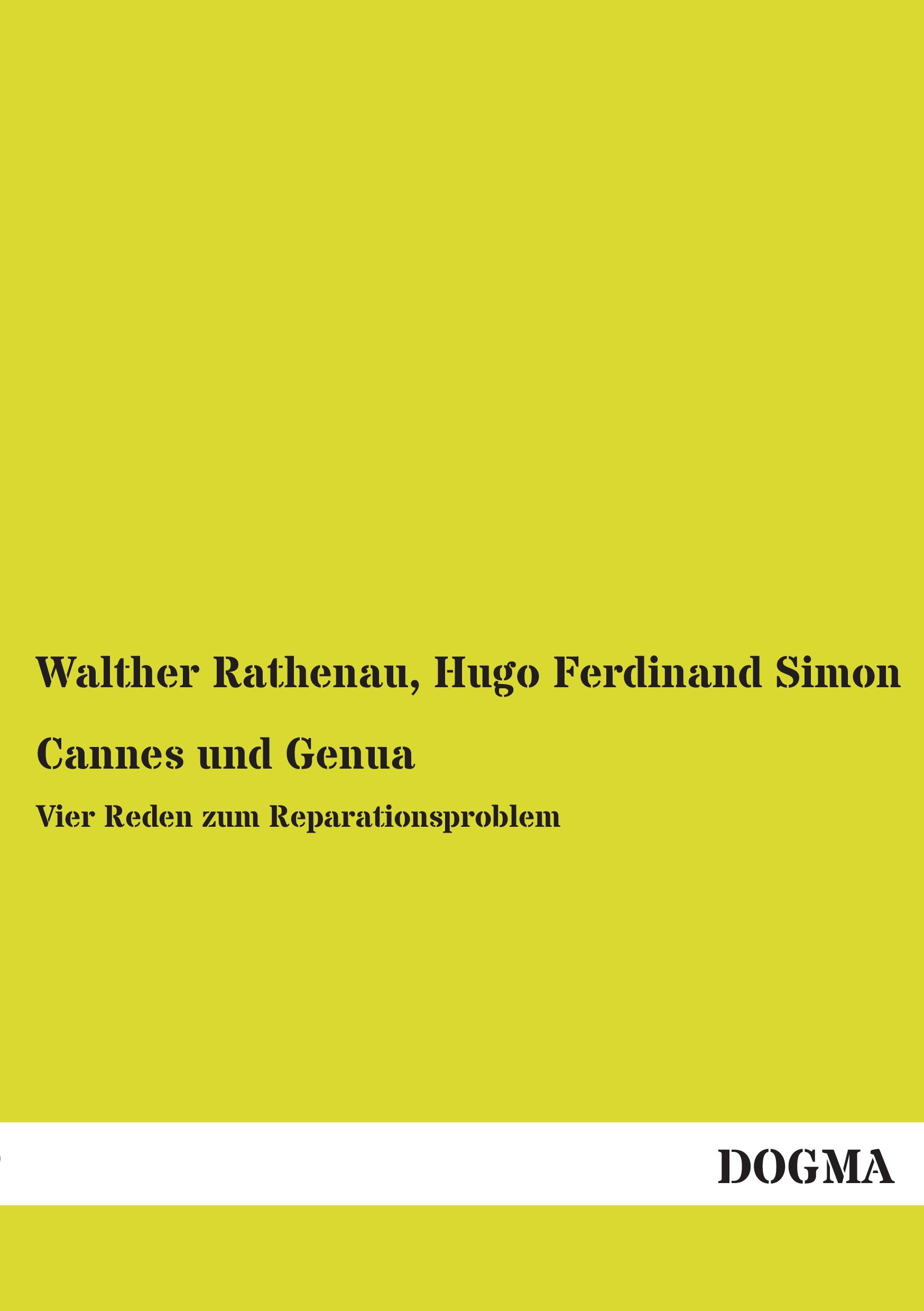 Vorderes Coverbild Cannes und Genua