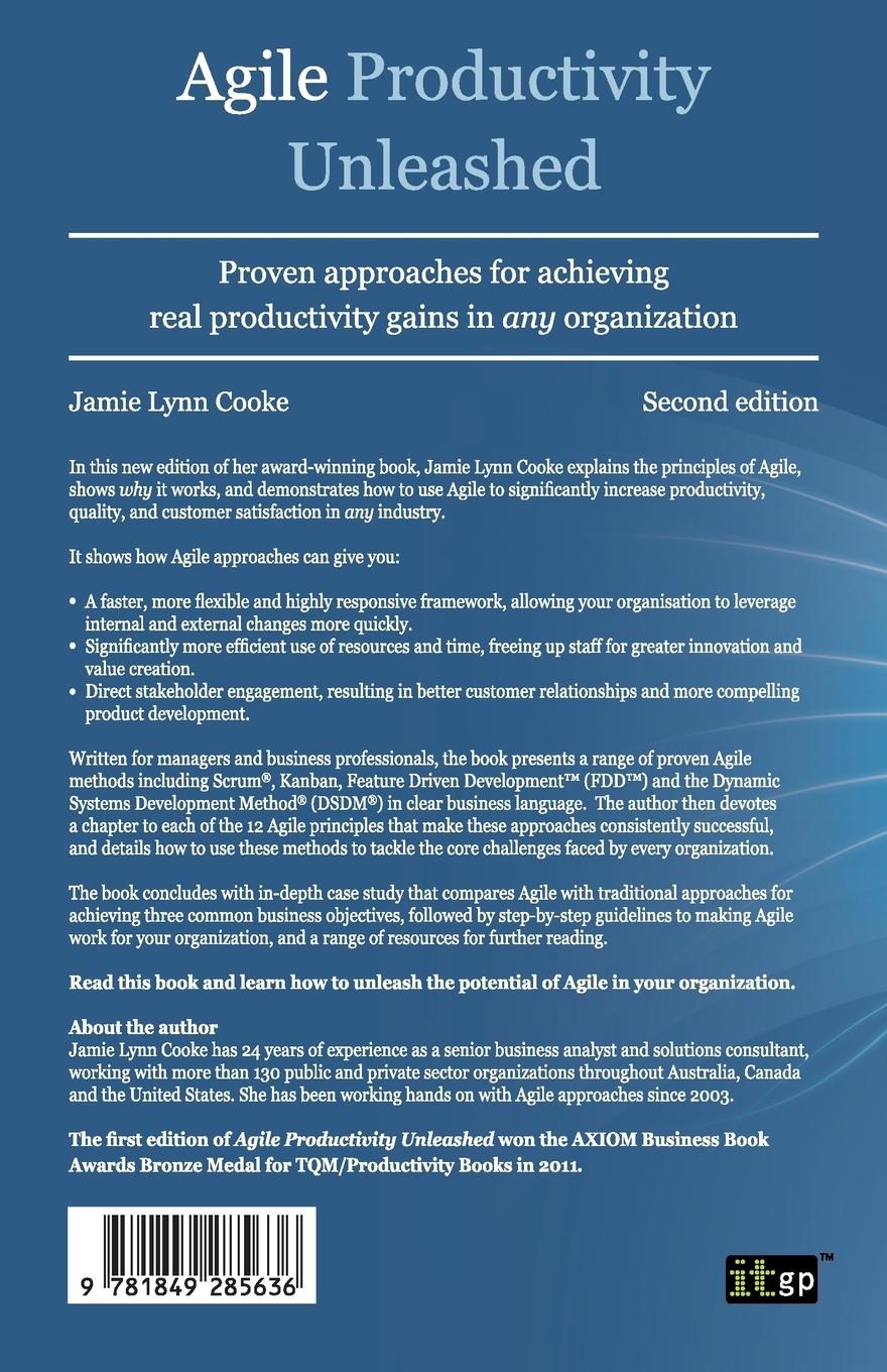 Rückseitencover Agile Productivity Unleashed
