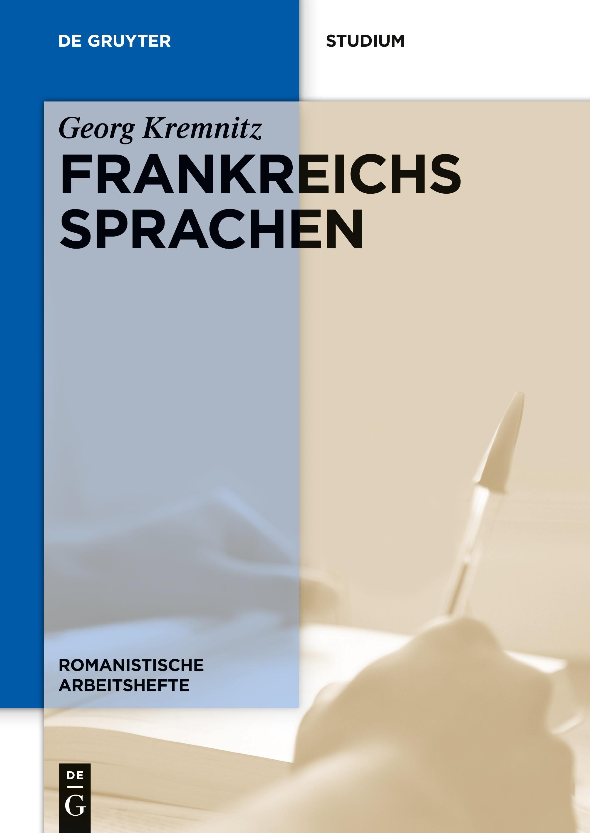 Vorderes Coverbild Frankreichs Sprachen