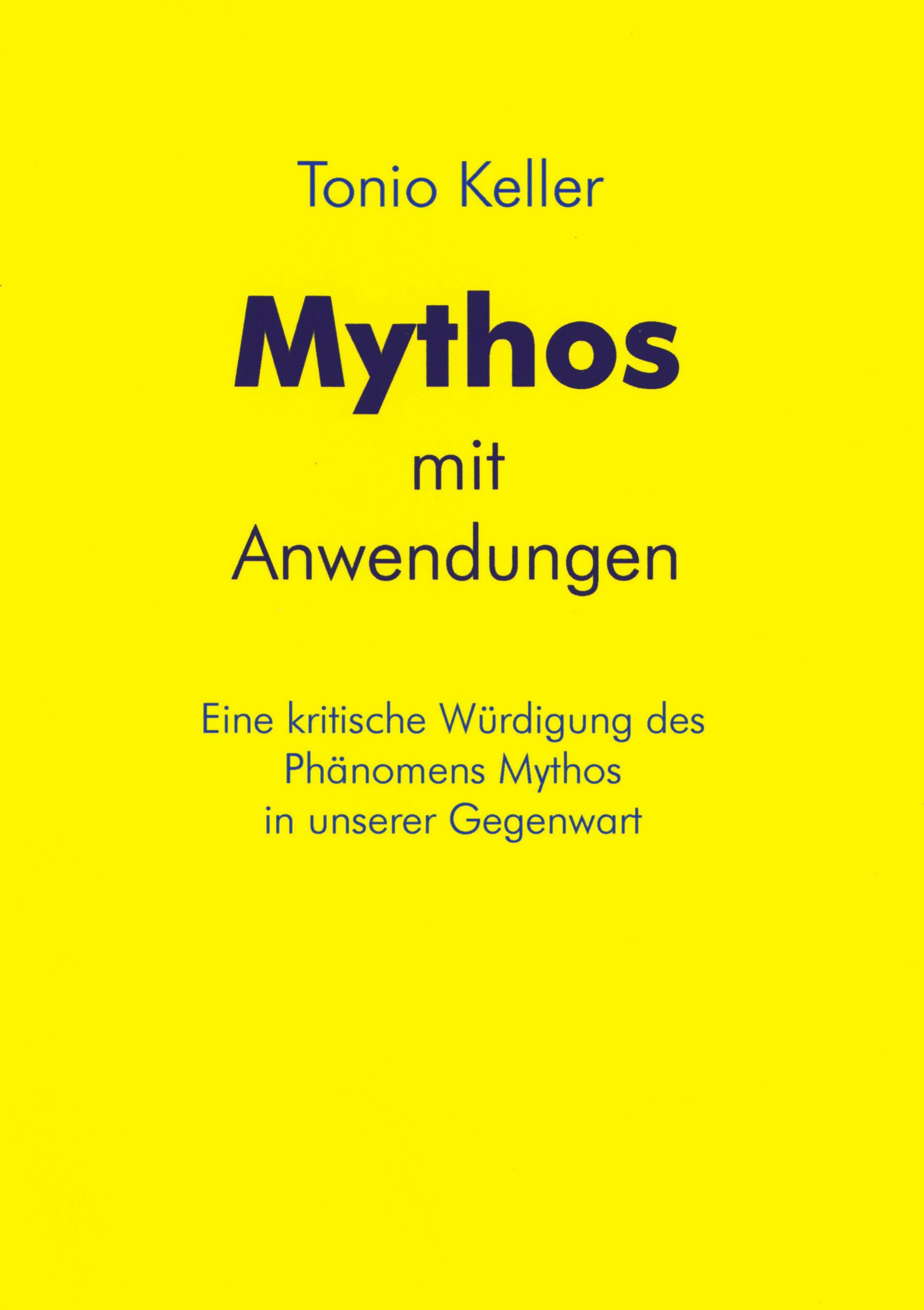 Vorderes Coverbild Mythos mit Anwendungen