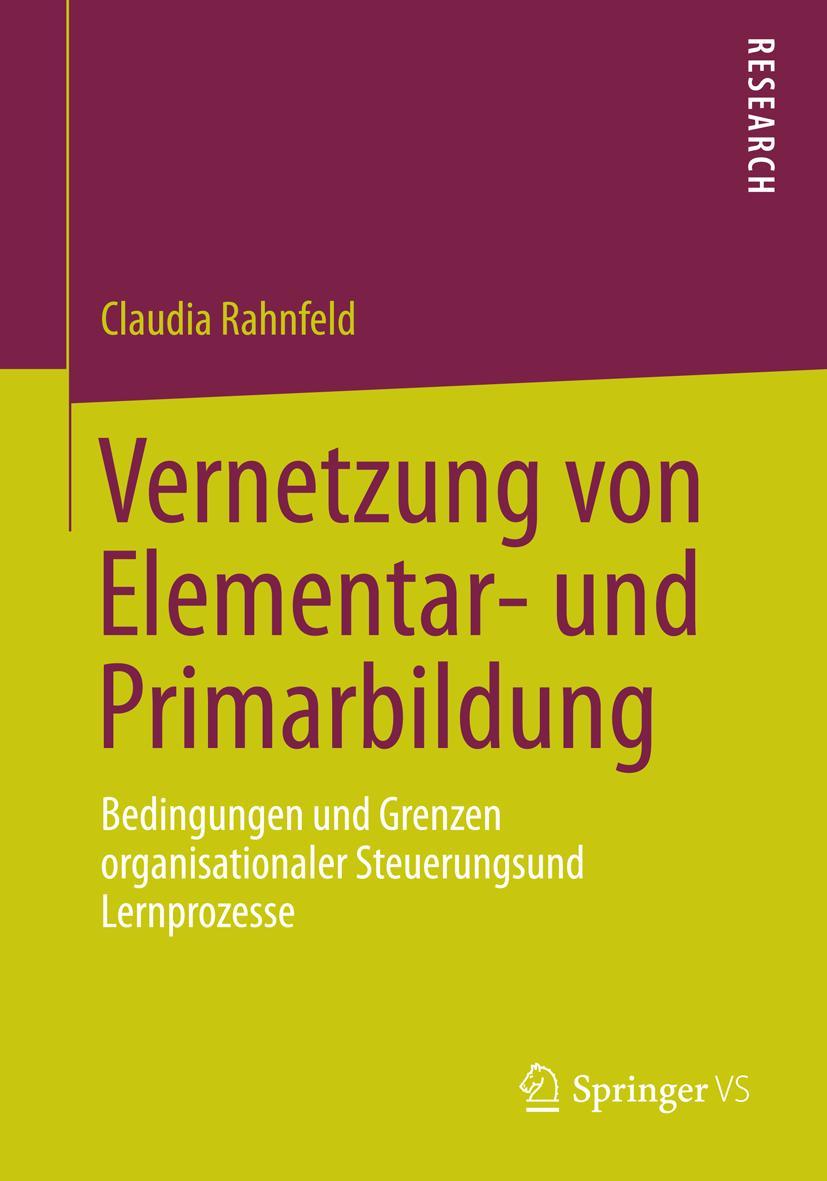 Vorderes Coverbild Vernetzung von Elementar- und Primarbildung