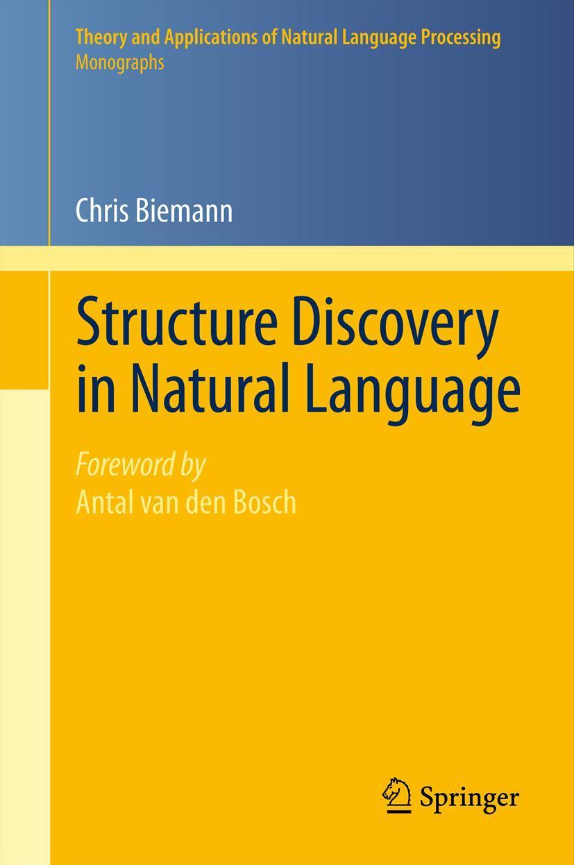Vorderes Coverbild Structure Discovery in Natural Language