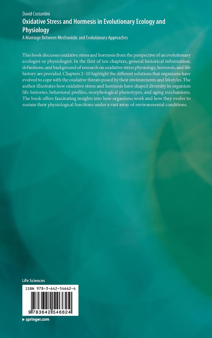 Rückseitencover Oxidative Stress and Hormesis in Evolutionary Ecology and Physiology