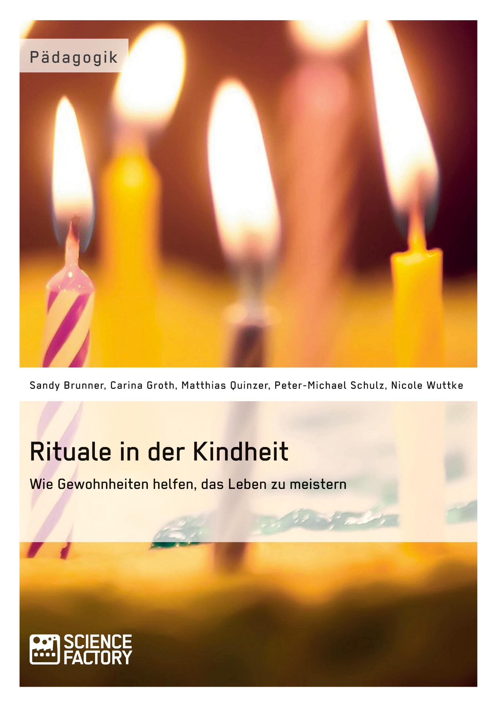 Vorderes Coverbild Rituale in der Kindheit