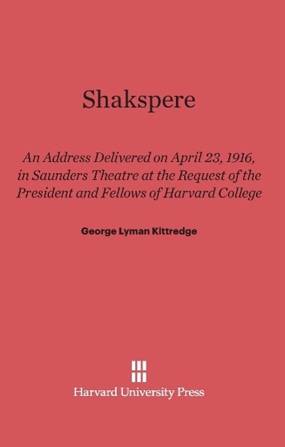 Vorderes Coverbild Shakspere