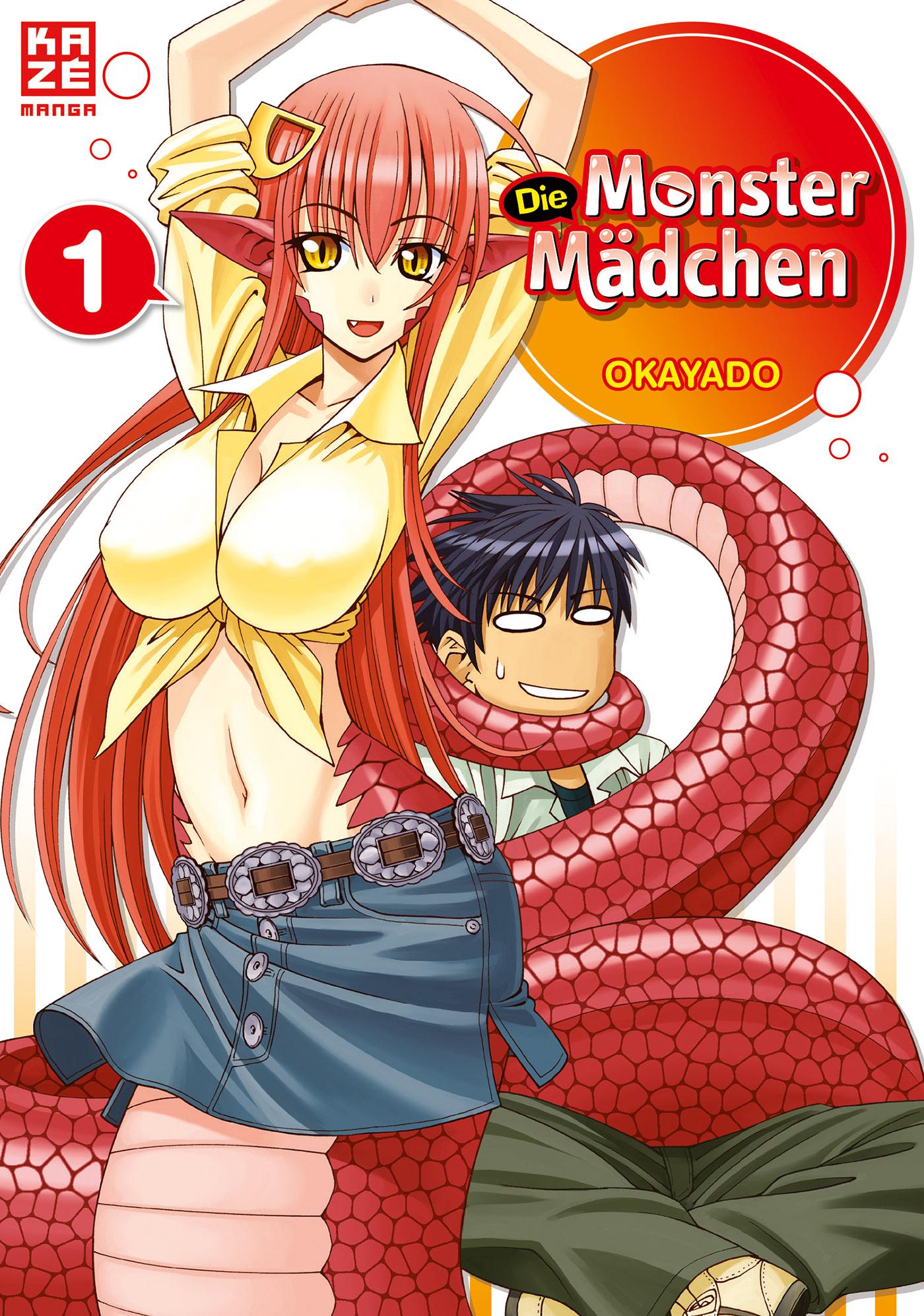 Vorderes Coverbild Die Monster Mädchen 01