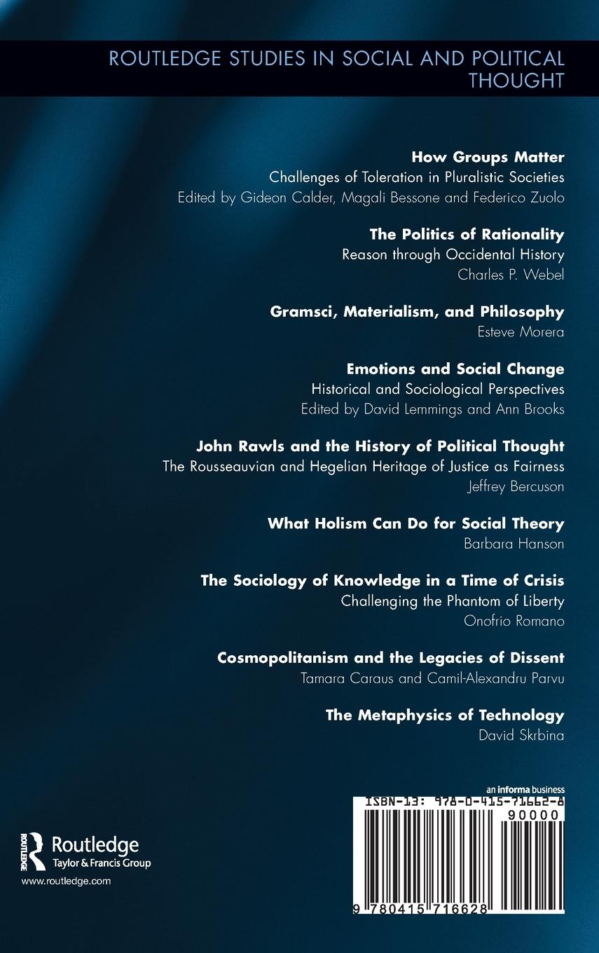 Rückseitencover The Metaphysics of Technology