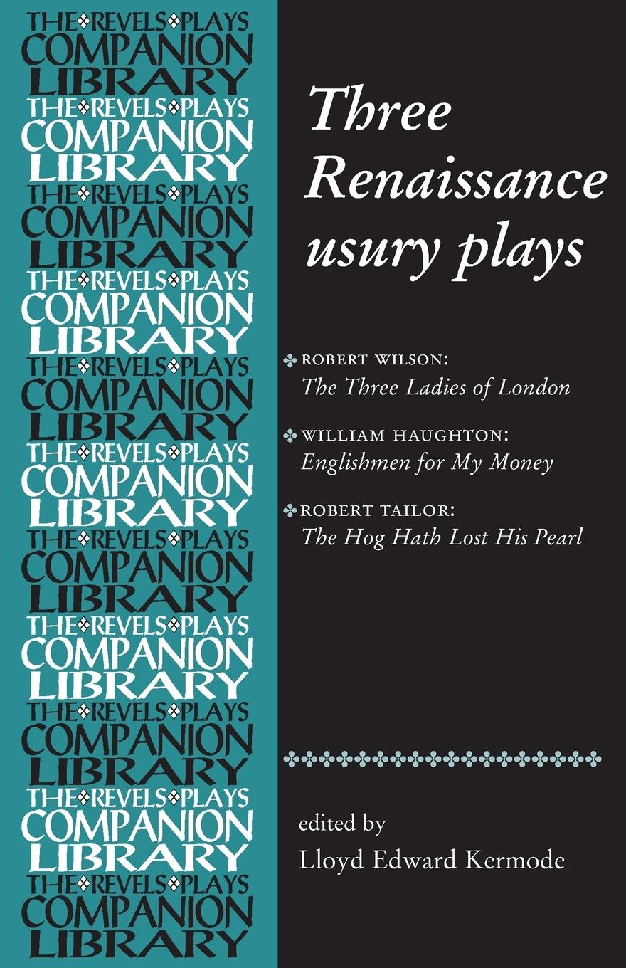 Vorderes Coverbild Three Renaissance usury plays