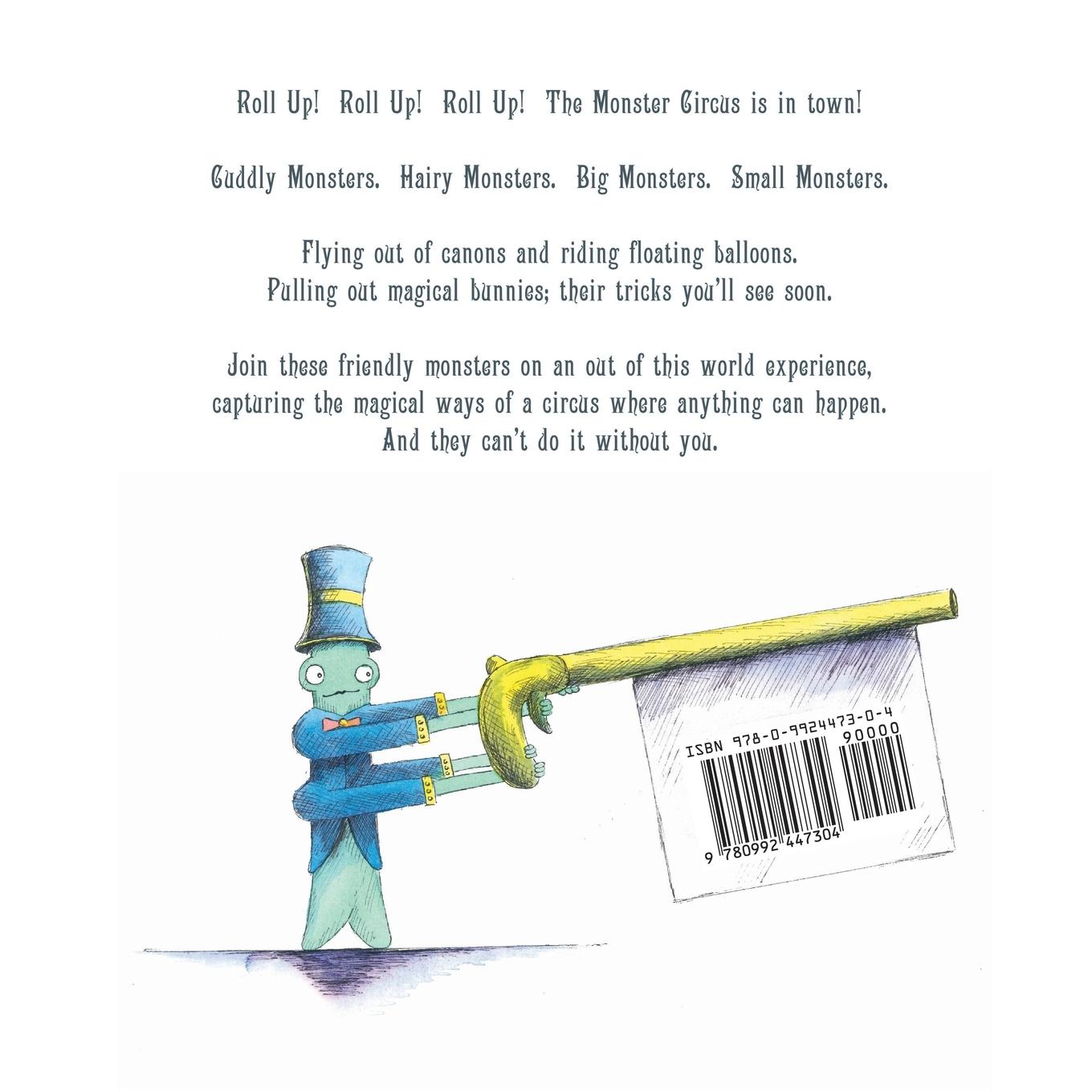 Rückseitencover Monster Circus