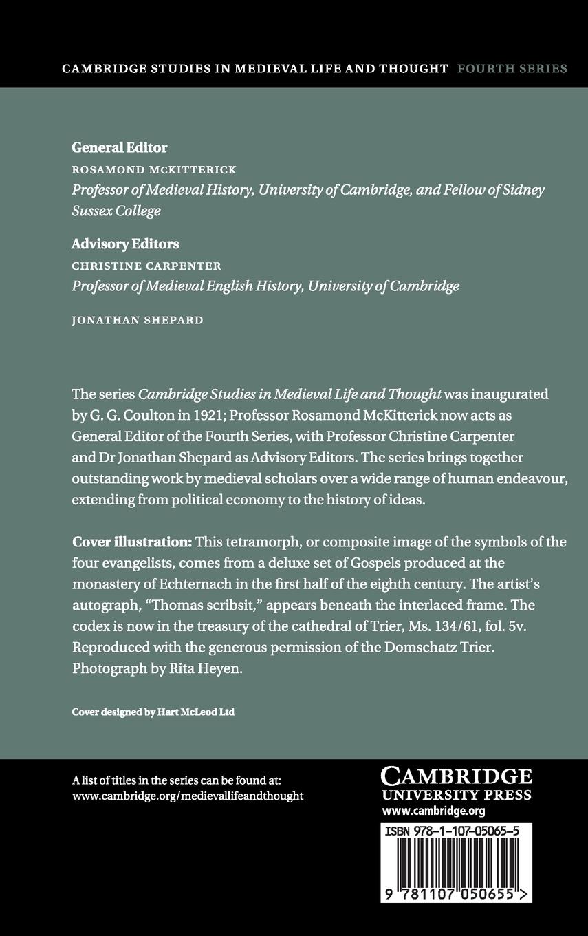 Rückseitencover The Social Life of Hagiography in the Merovingian Kingdom