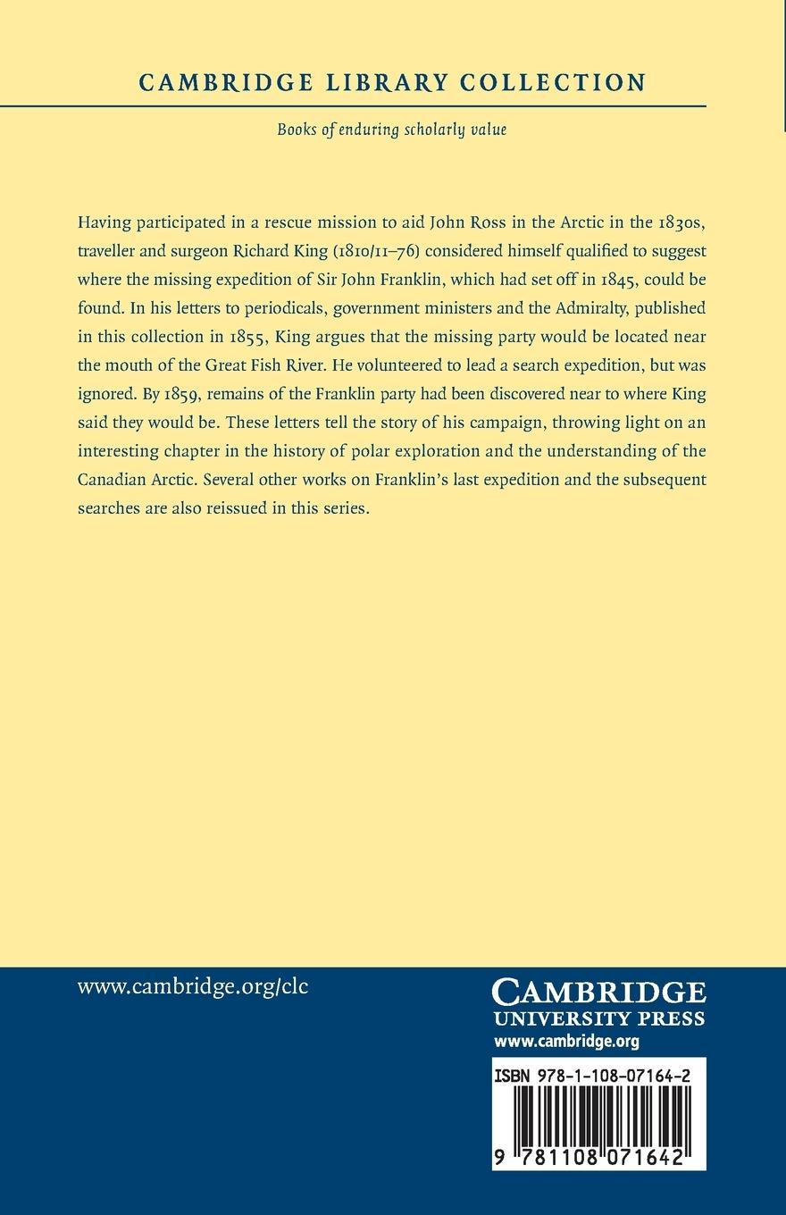 Rückseitencover The Franklin Expedition from First to Last