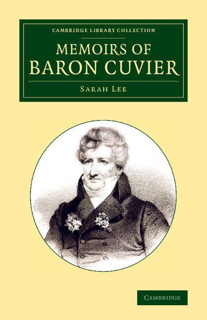 Vorderes Coverbild Memoirs of Baron Cuvier
