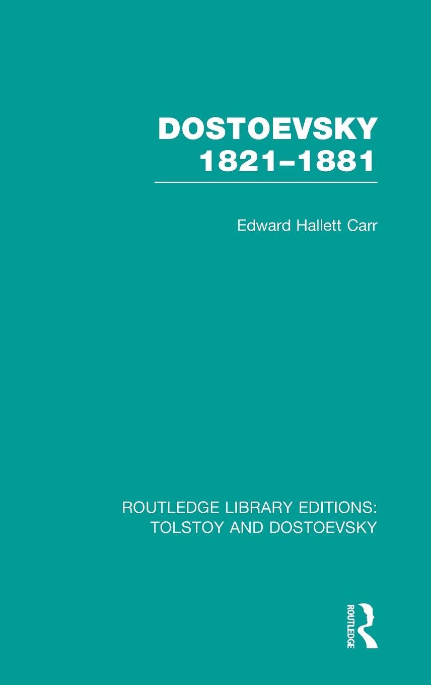 Vorderes Coverbild Dostoevsky 1821-1881