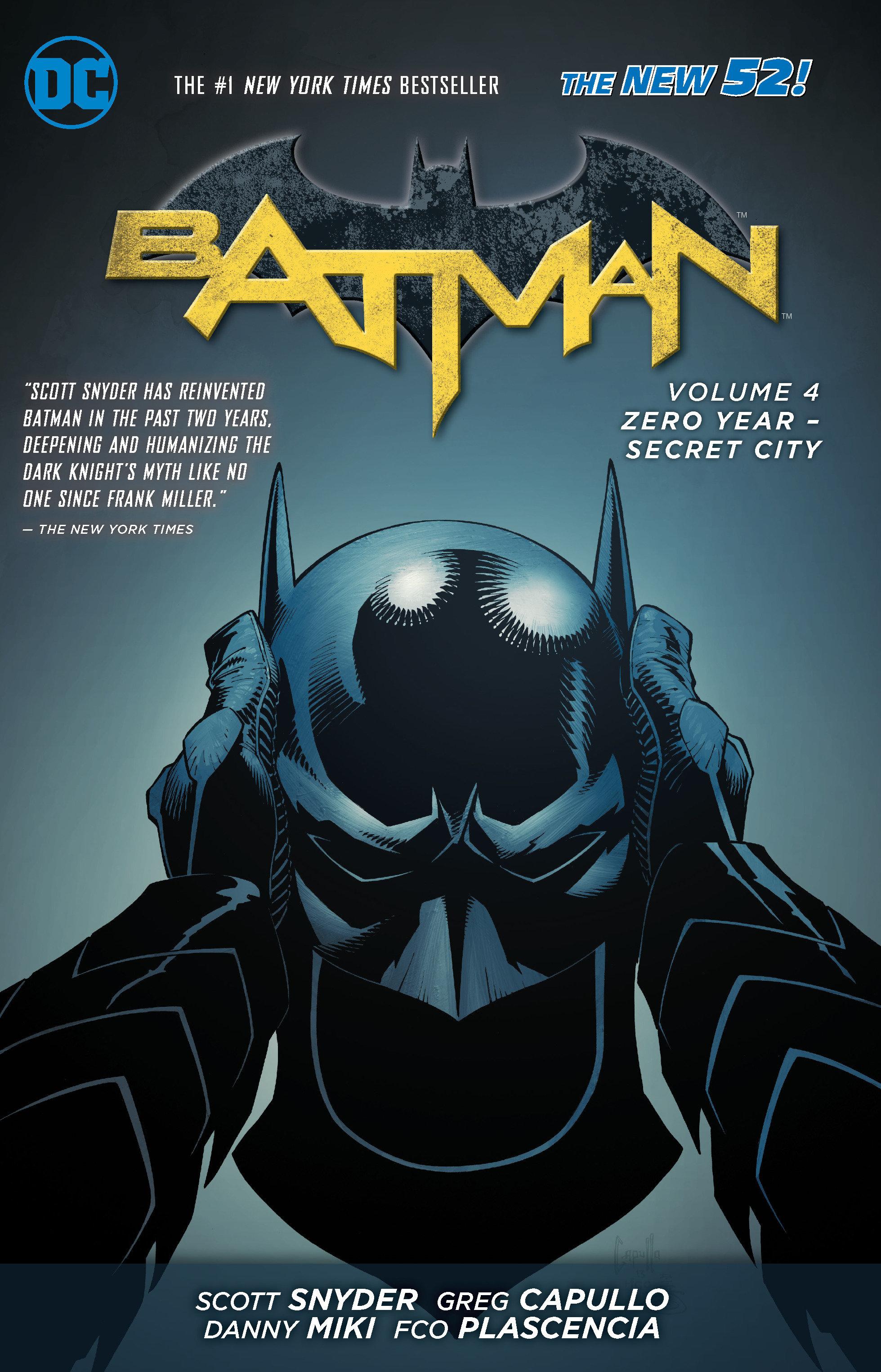Vorderes Coverbild Batman Vol. 4: Zero Year- Secret City (the New 52)