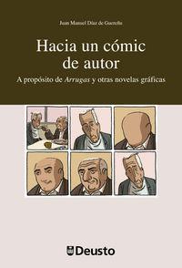 Vorderes Coverbild Hacia un cómic de autor : a propósito de Arrugas y otras novelas gráficas