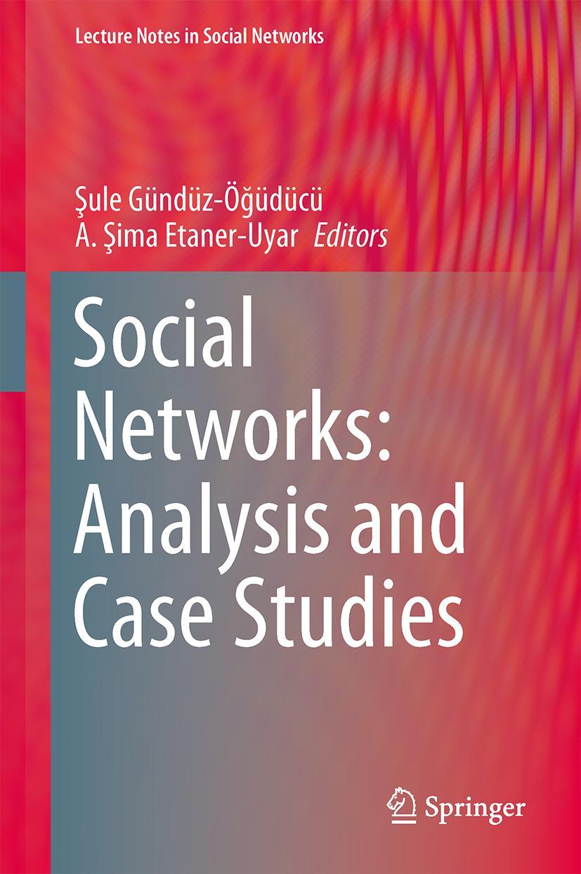 Vorderes Coverbild Social Networks: Analysis and Case Studies