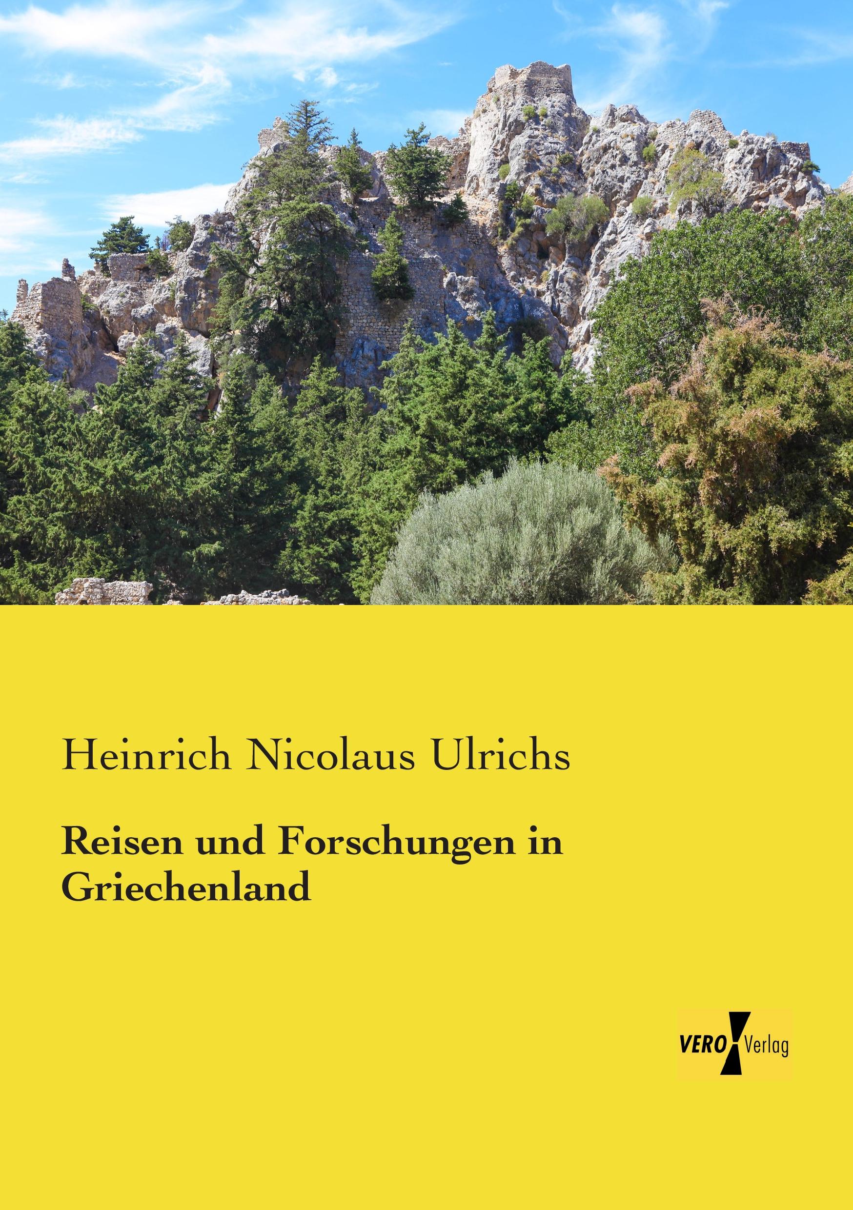 Vorderes Coverbild Reisen und Forschungen in Griechenland