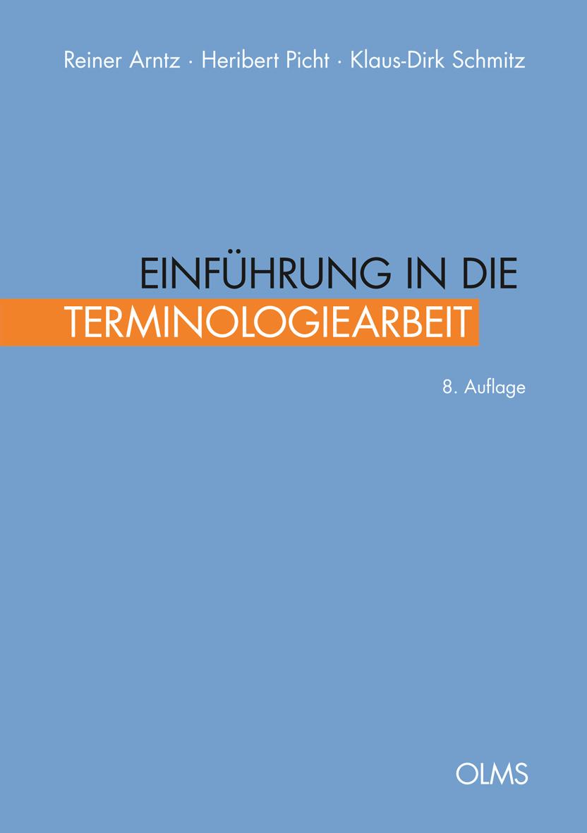 Vorderes Coverbild Einführung in die Terminologiearbeit